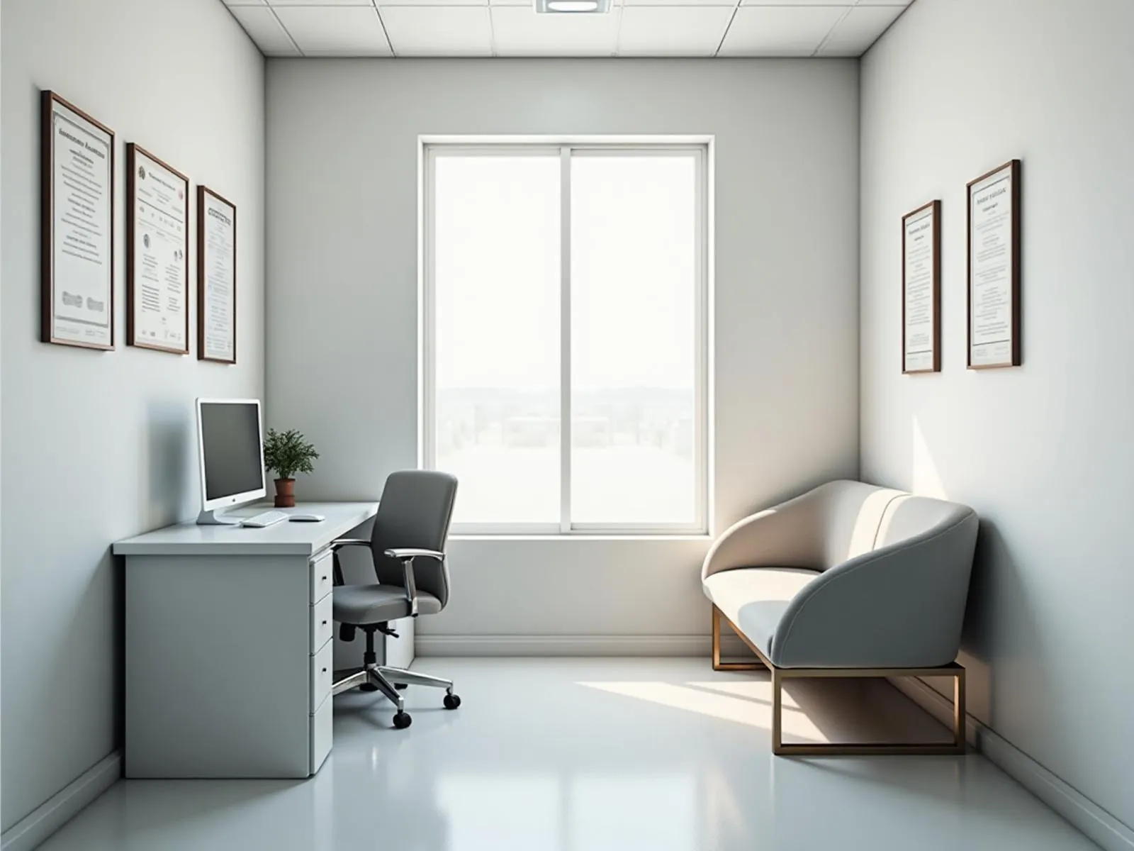 Consultorio médico de Clínica Lumia en Montevideo